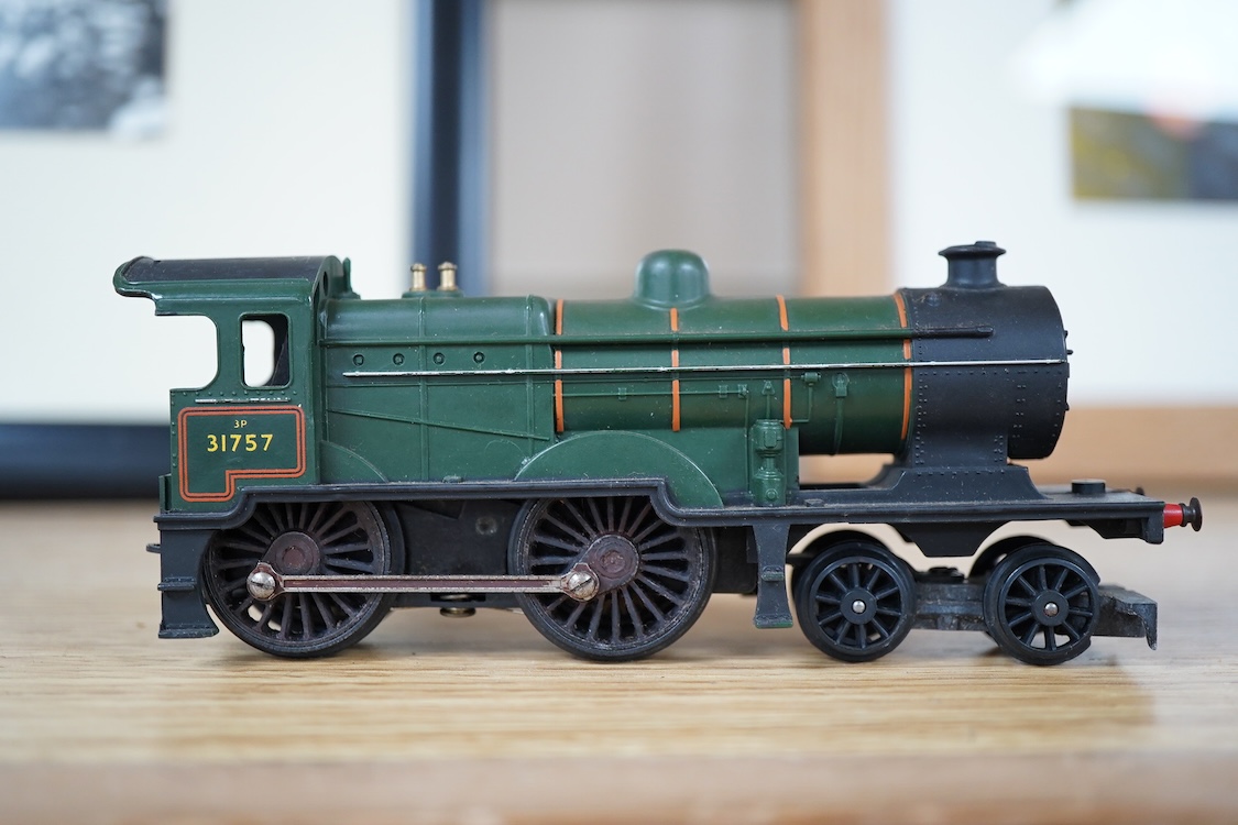 Three part-built 0 gauge railway brass and white metal locomotives by John Worsley; an ACE Products kit of an SR Bullied light Pacific with its original box, a SECR Wainwright H class 0-4-4T locomotive and an LNER class